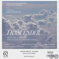 Trascender - Homenaje al maestro Osvaldo Camperchioli - Martes, 02 de Julio de 2019